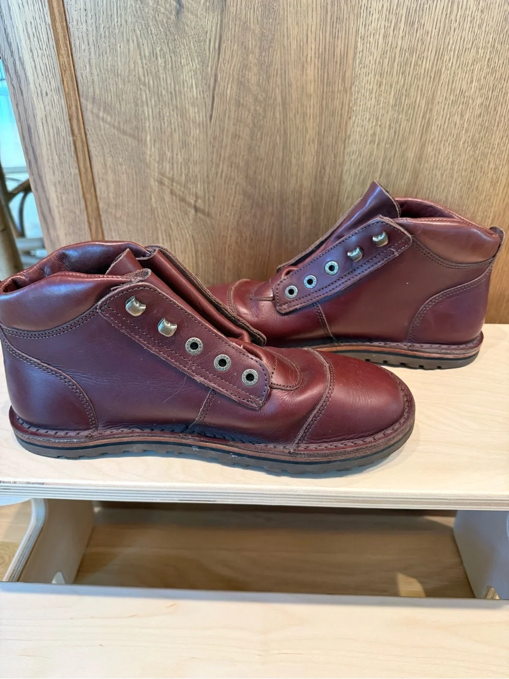 Jim Green Men’s Genuine Leather Ranger Boots